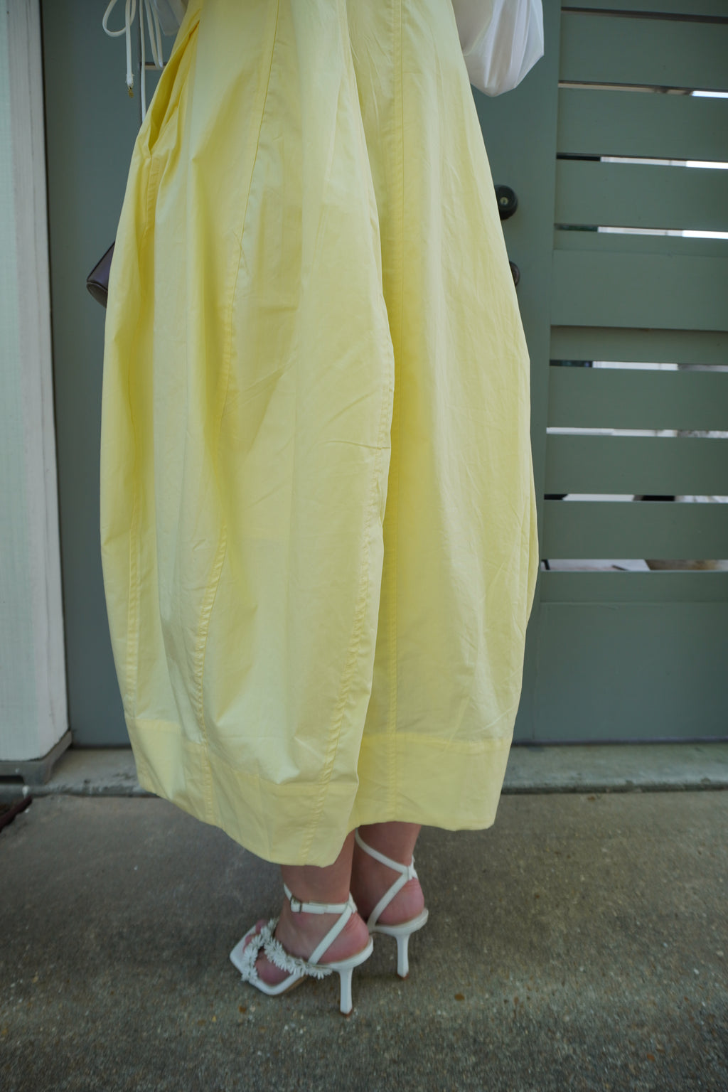 TULIP HEM MIDI DRESS MDR4596
