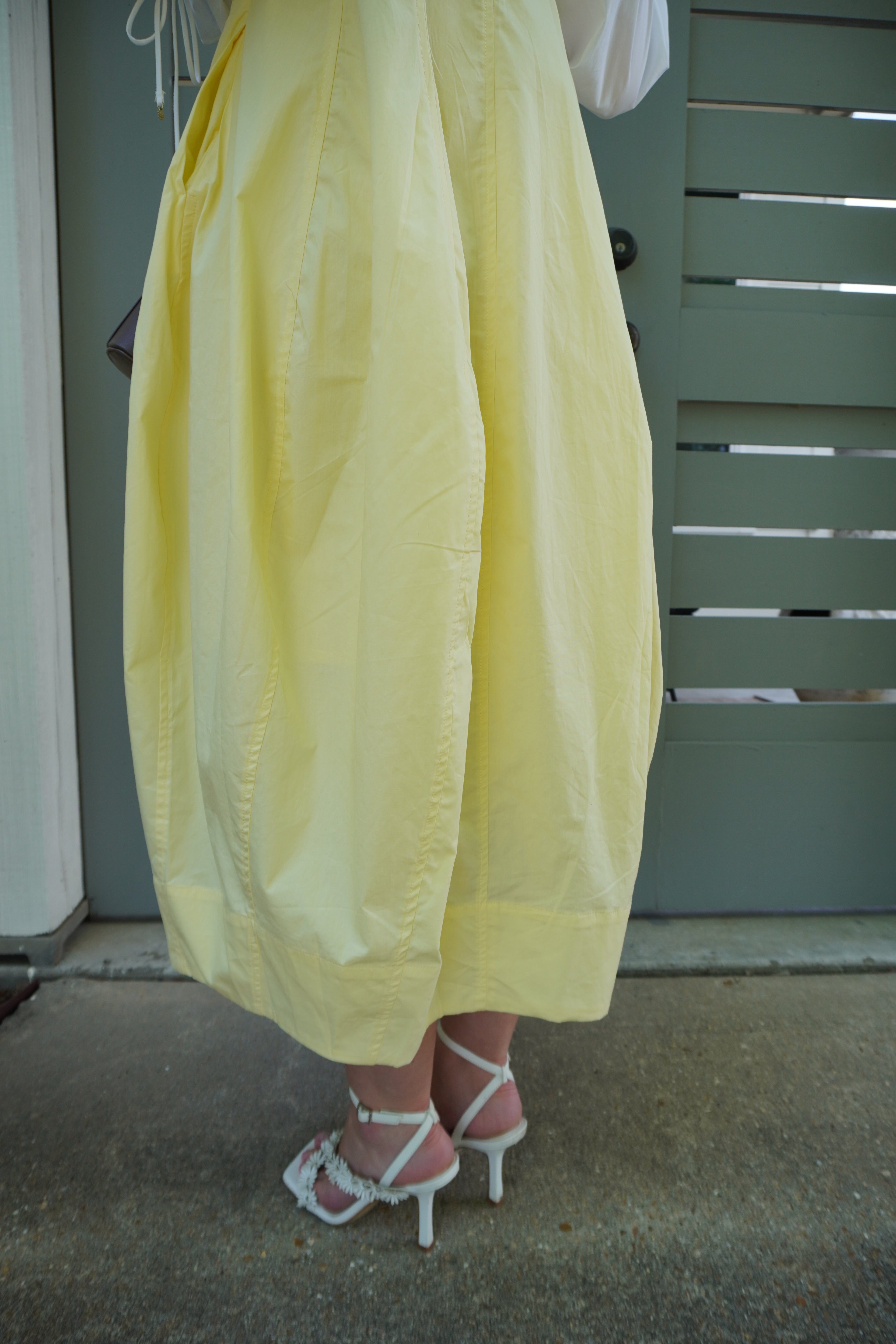 TULIP HEM MIDI DRESS MDR4596
