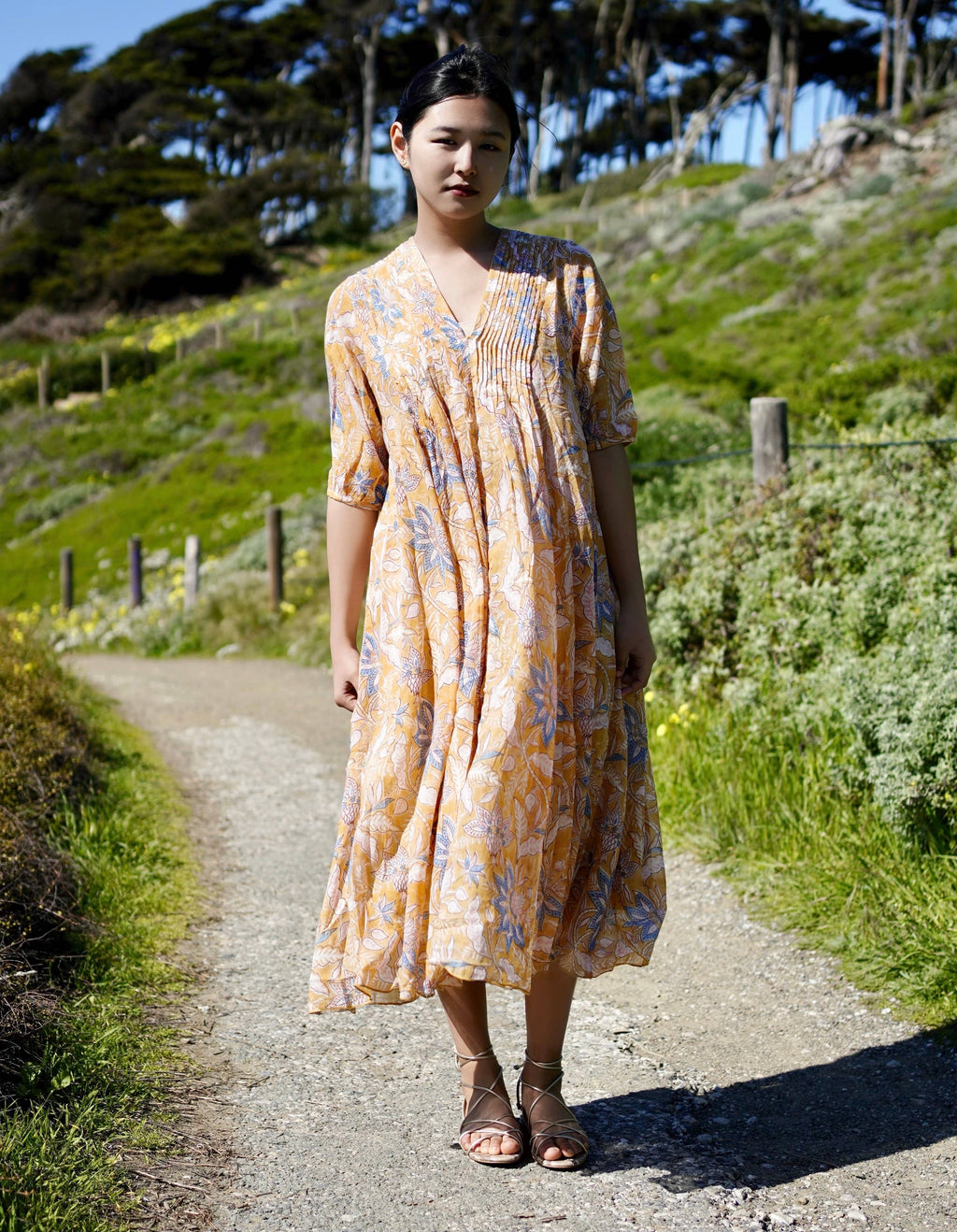 Skye Dress Mustard