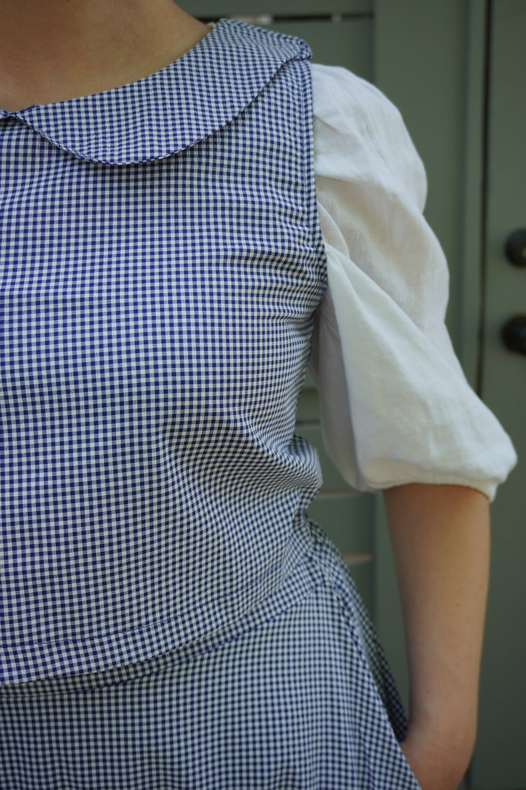 GINGHAM VINTAGE STYLE TWO PIECE SET