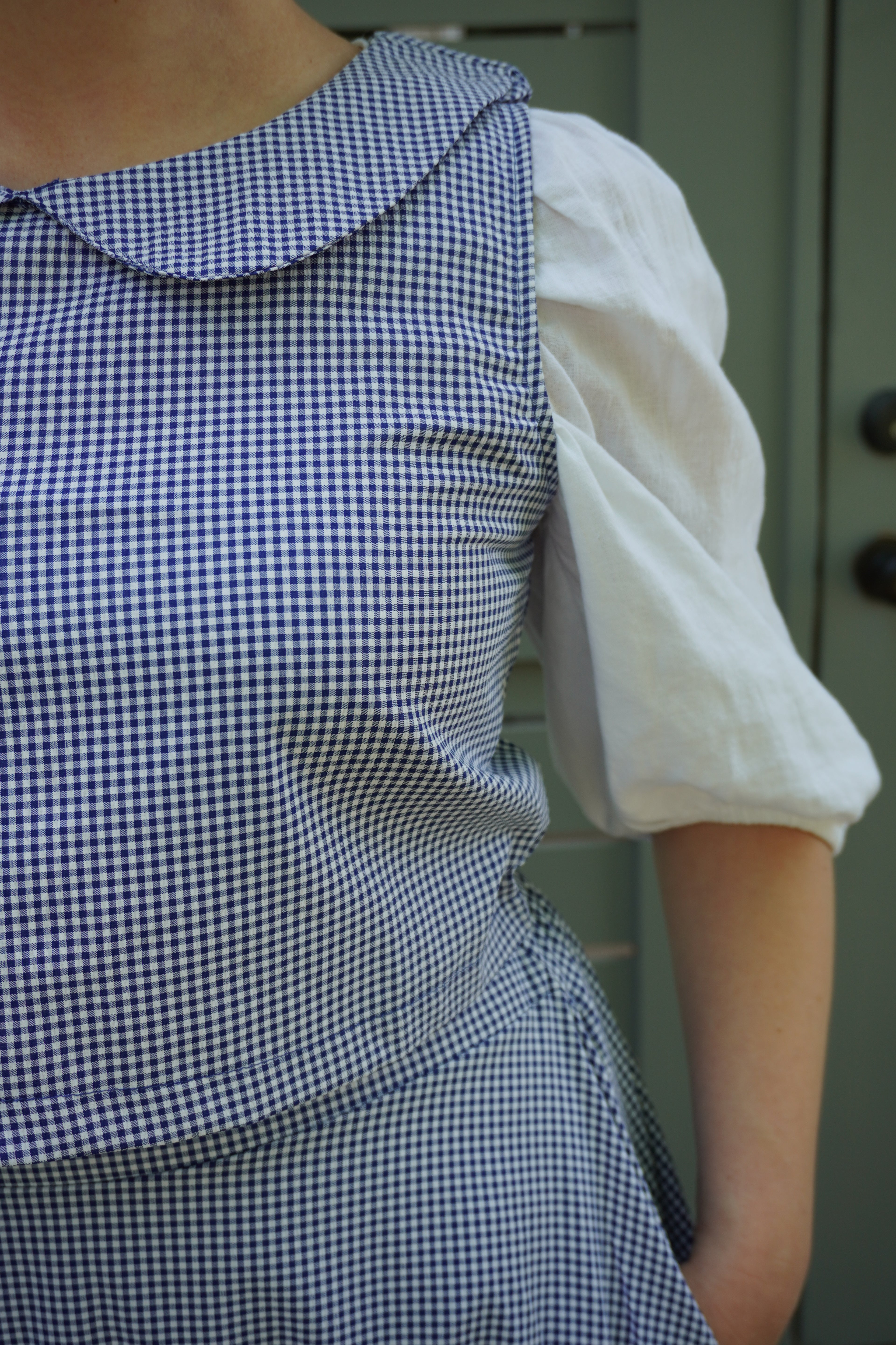 GINGHAM VINTAGE STYLE TWO PIECE SET