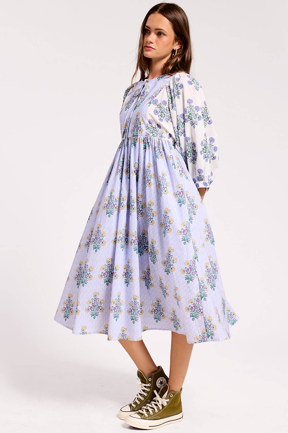 UD2173 Wildflower Prairie Midi Dress