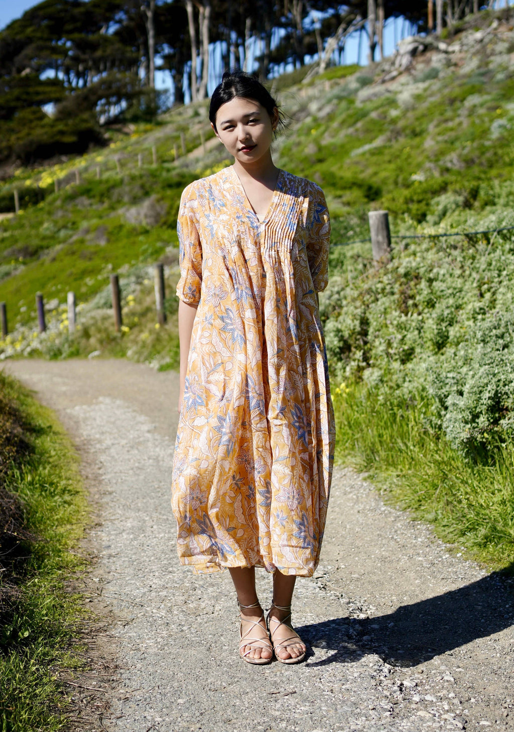 Skye Dress Mustard