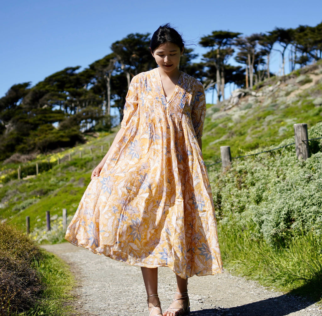 Skye Dress Mustard