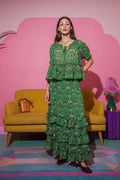 Garden Ruffle Skirt and Top Set