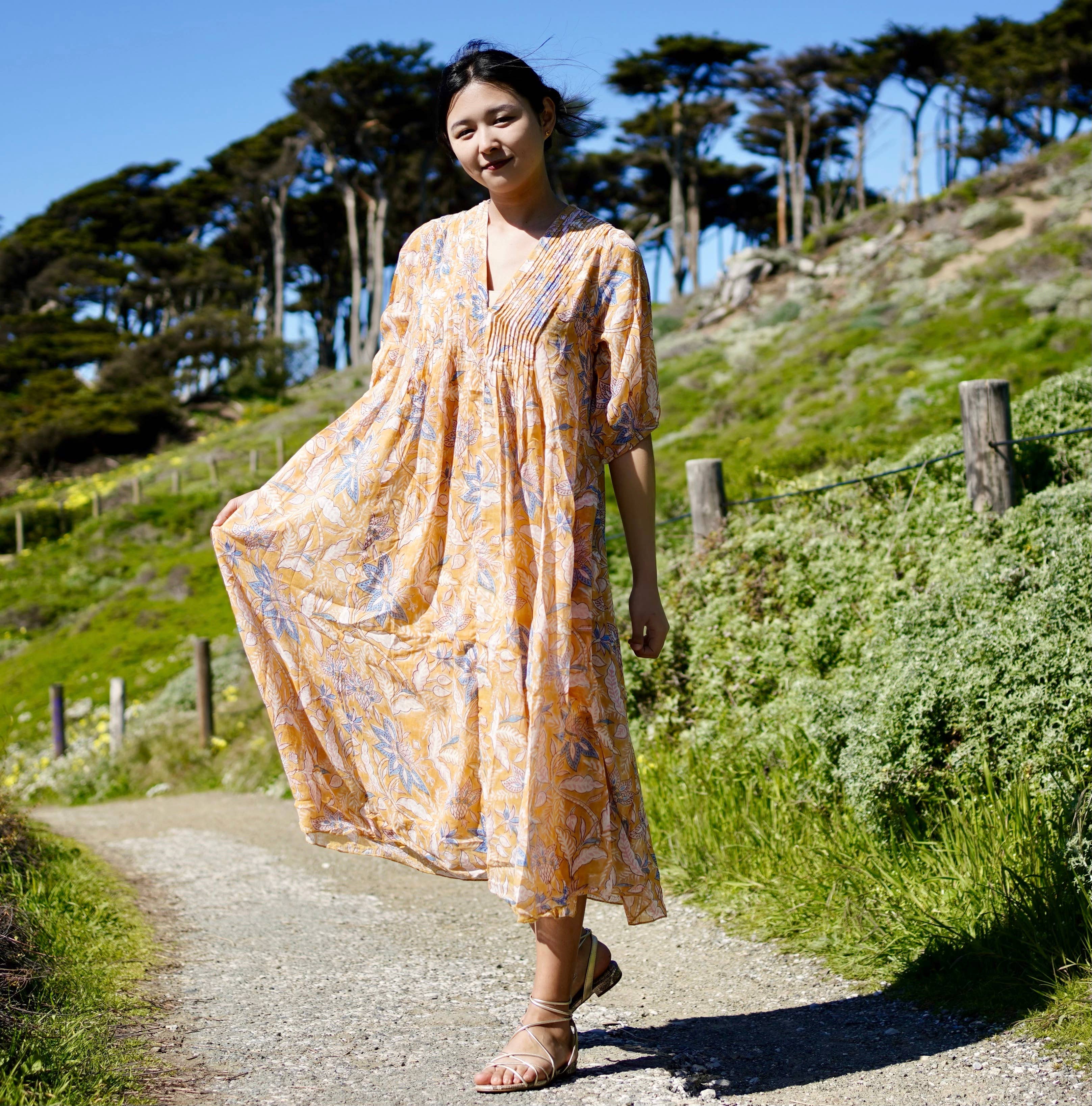 Skye Dress Mustard