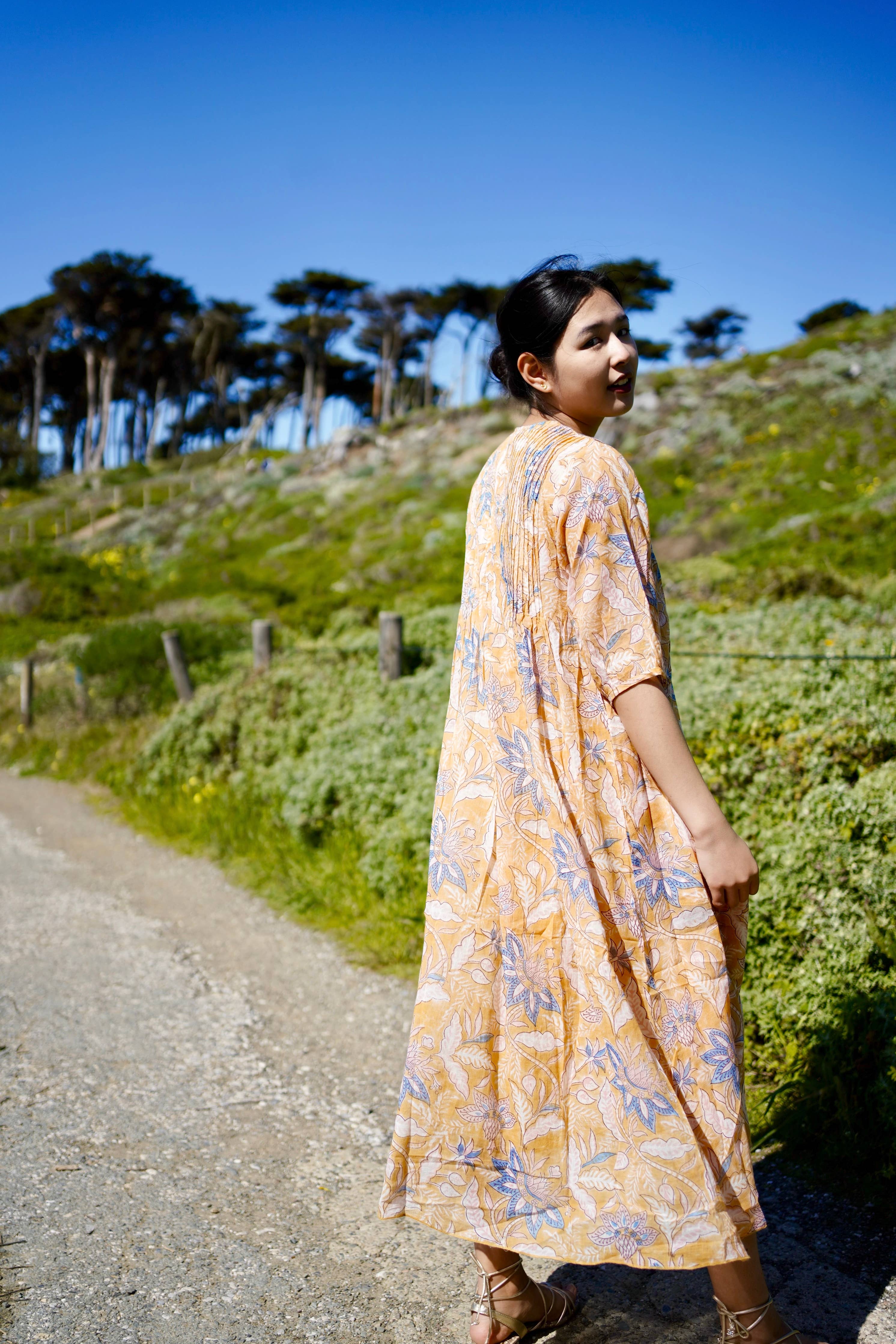 Skye Dress Mustard