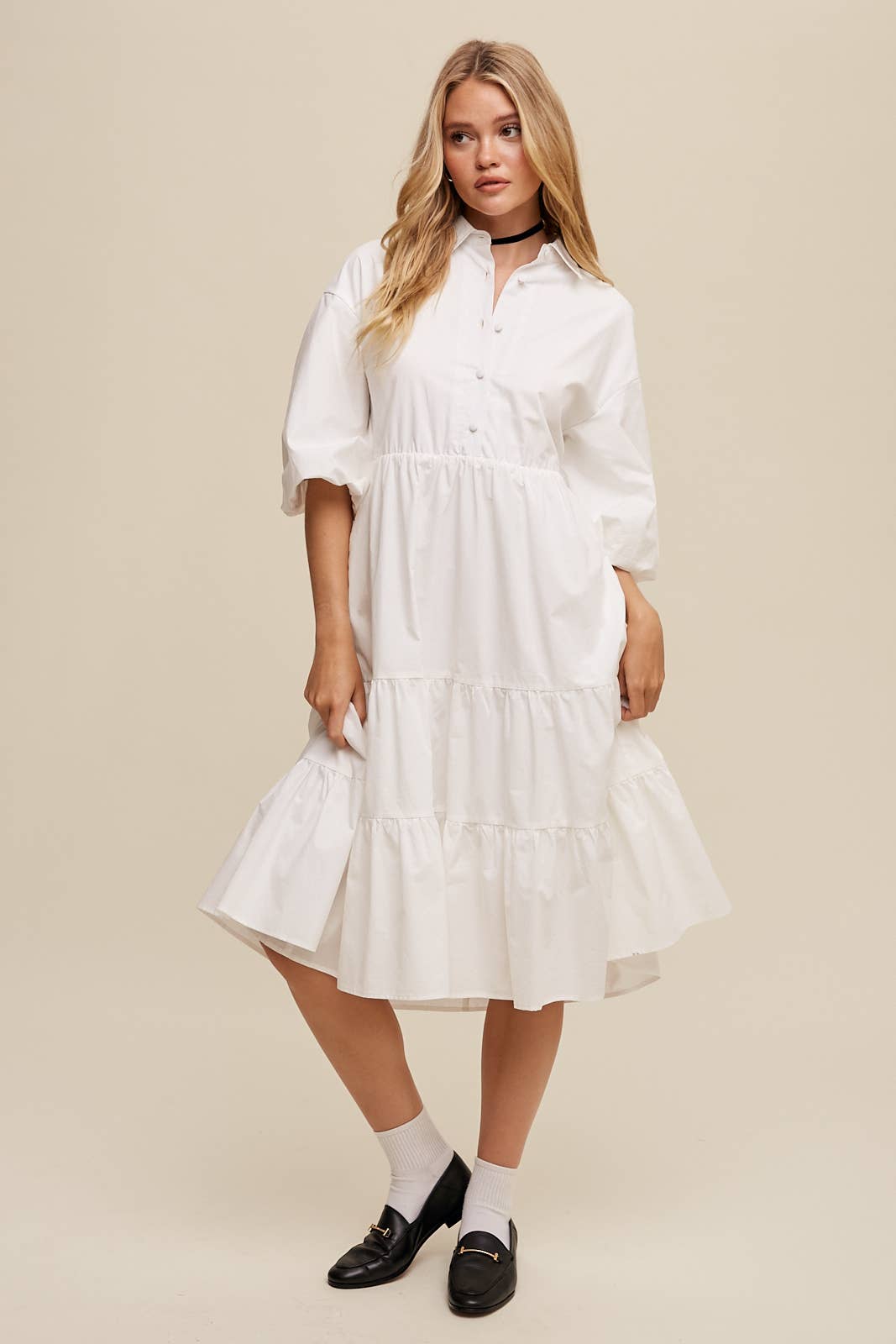 white poplin shirt dress Tiered – Arlowe Clothing Size:16/32 TOP 10 BEST Prom colour: blue-marble-print-gathered-wrap-shirt-mini-dress Welt pockets.
