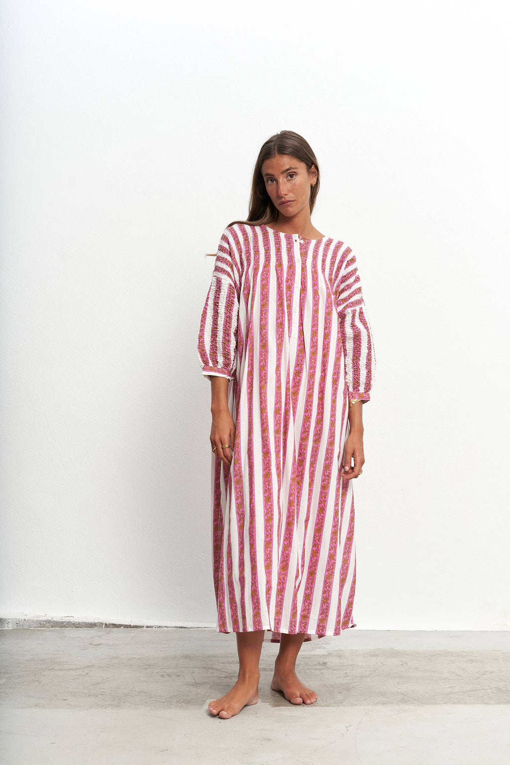 ELENA PINK DRESS