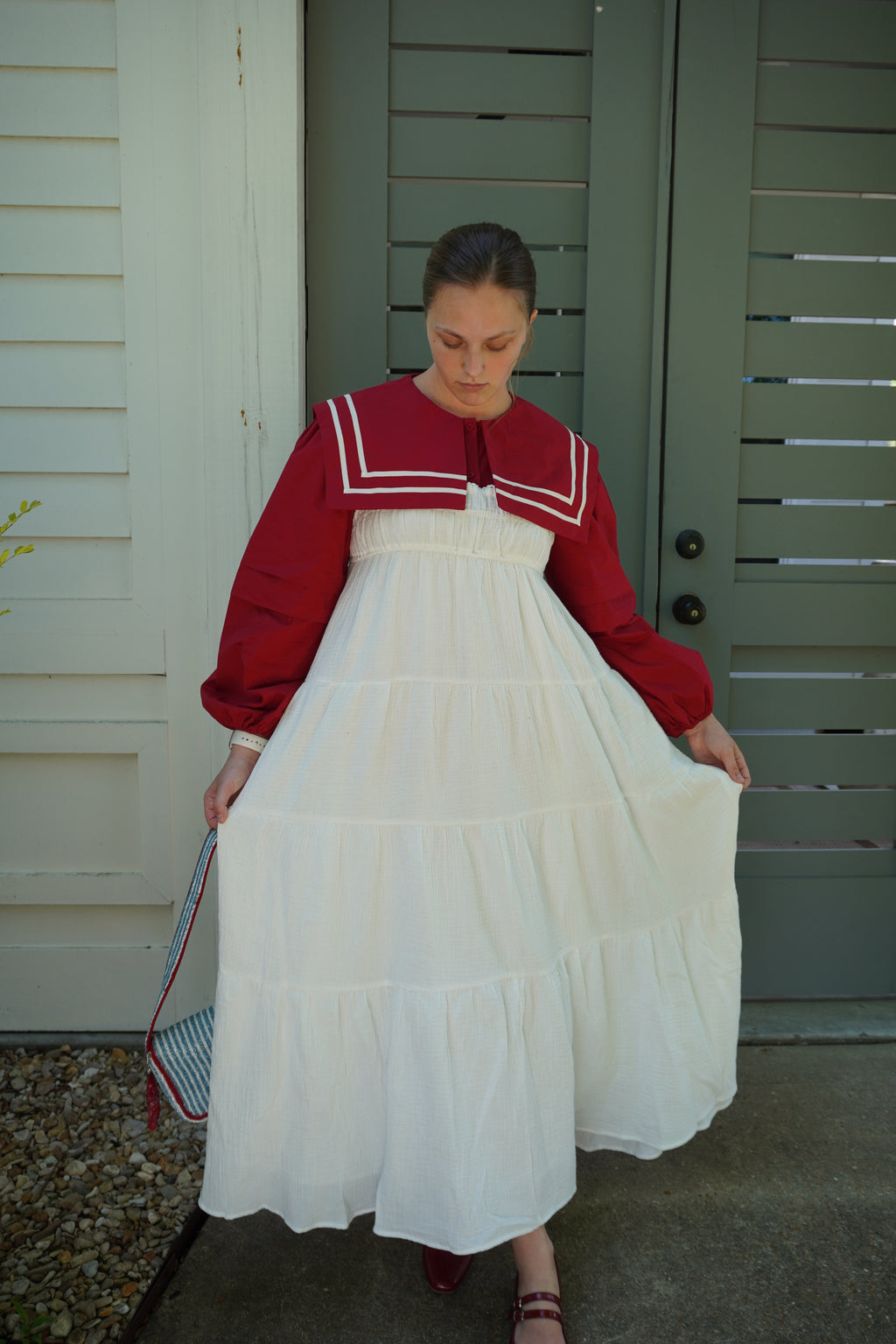 Smocked Tiered Maxi Dress