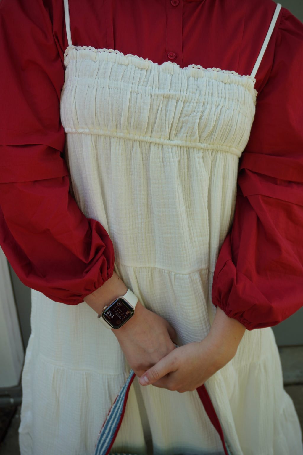 Smocked Tiered Maxi Dress
