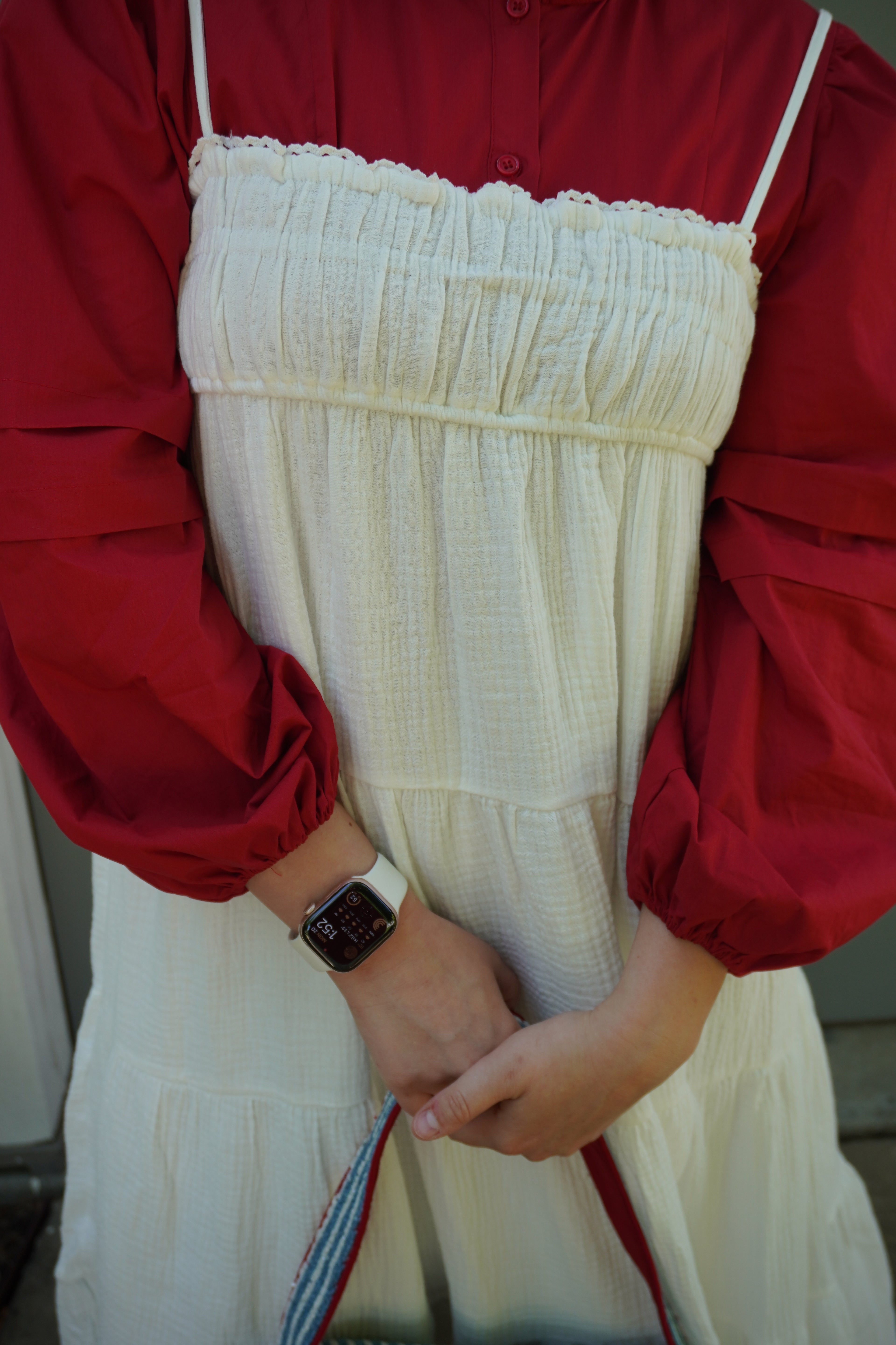 Smocked Tiered Maxi Dress