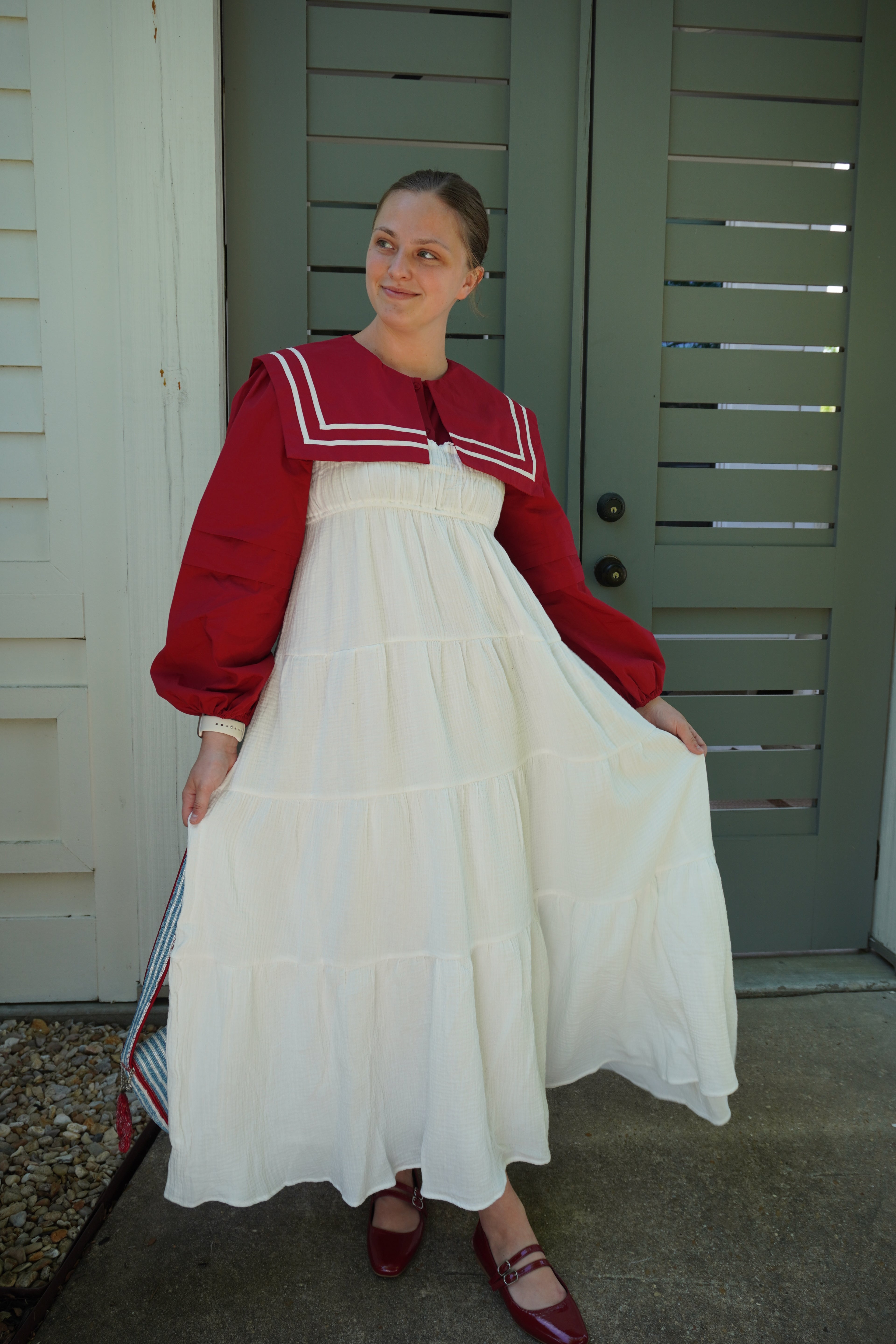 Smocked Tiered Maxi Dress