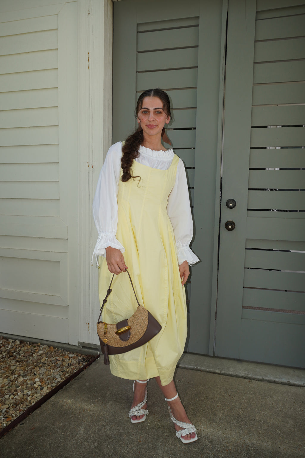 TULIP HEM MIDI DRESS MDR4596