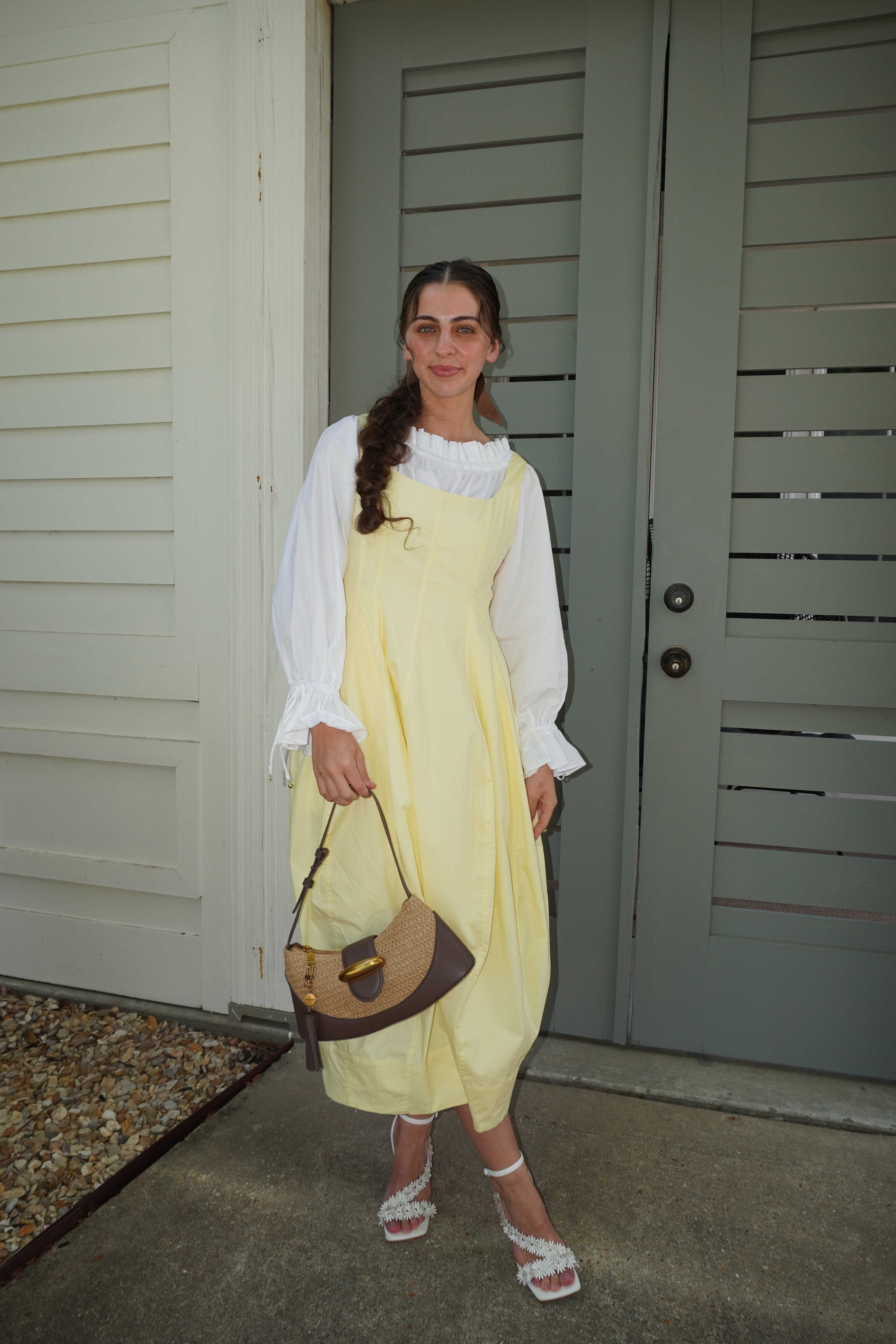 TULIP HEM MIDI DRESS MDR4596