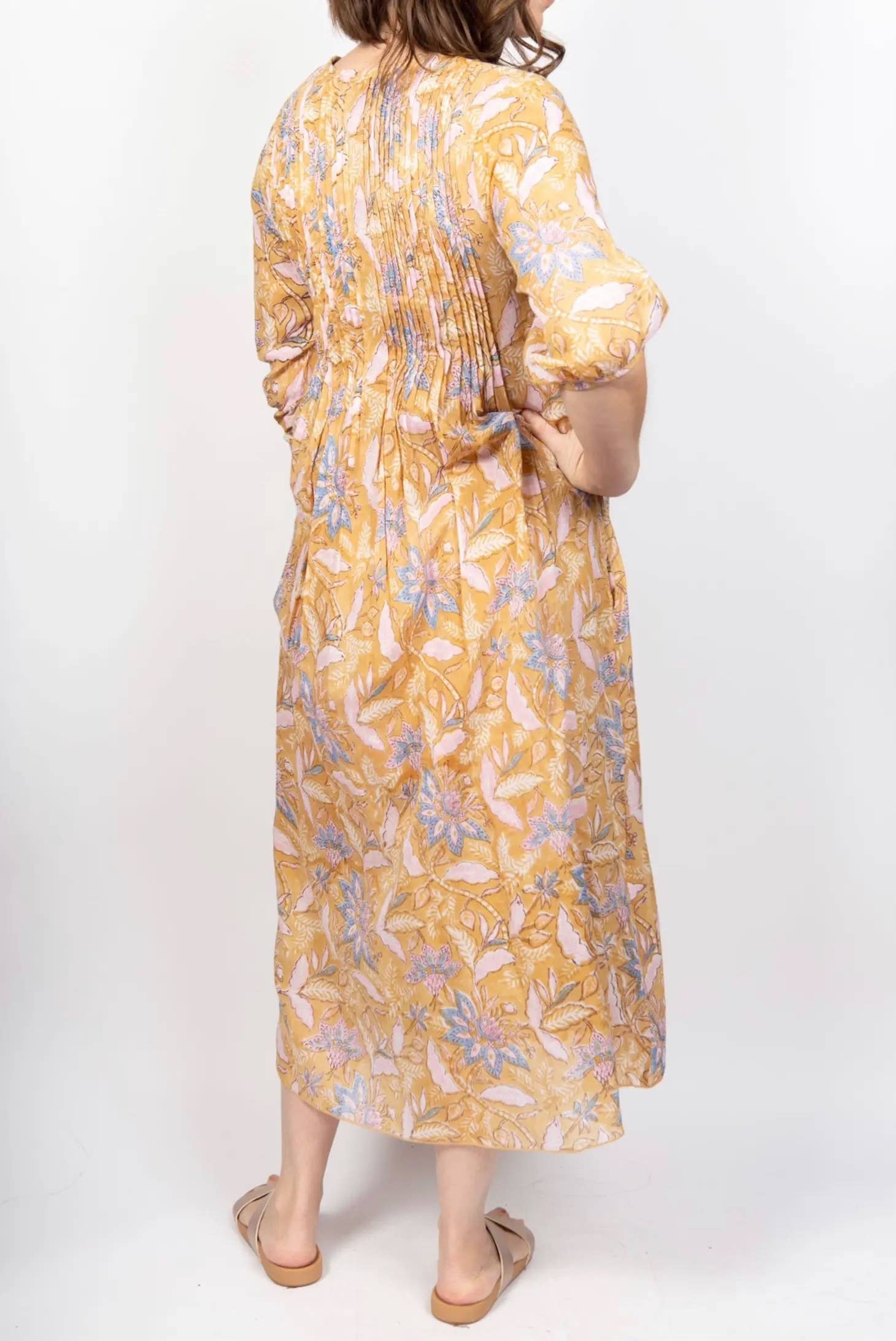 Skye Dress Mustard