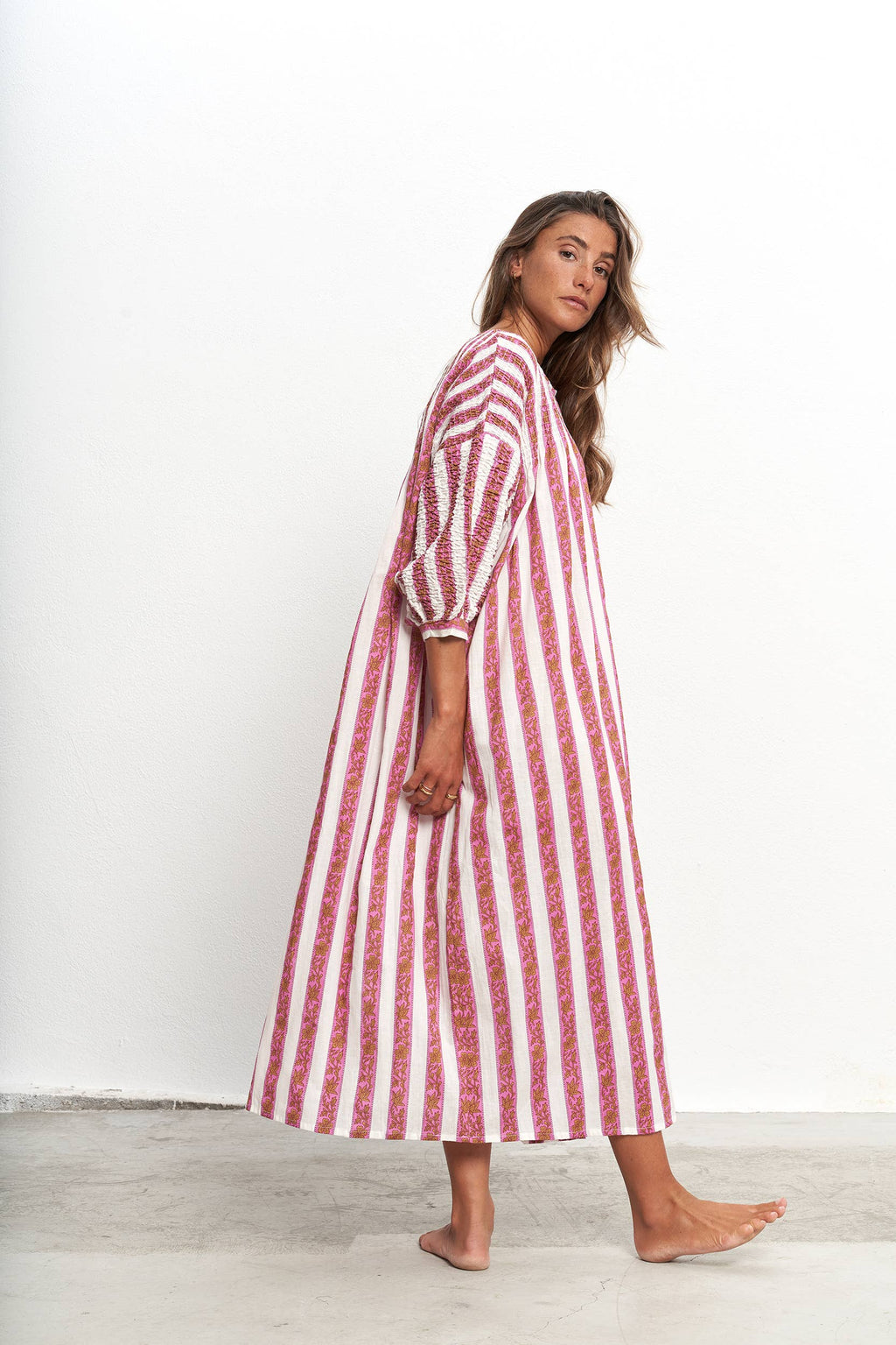 ELENA PINK DRESS