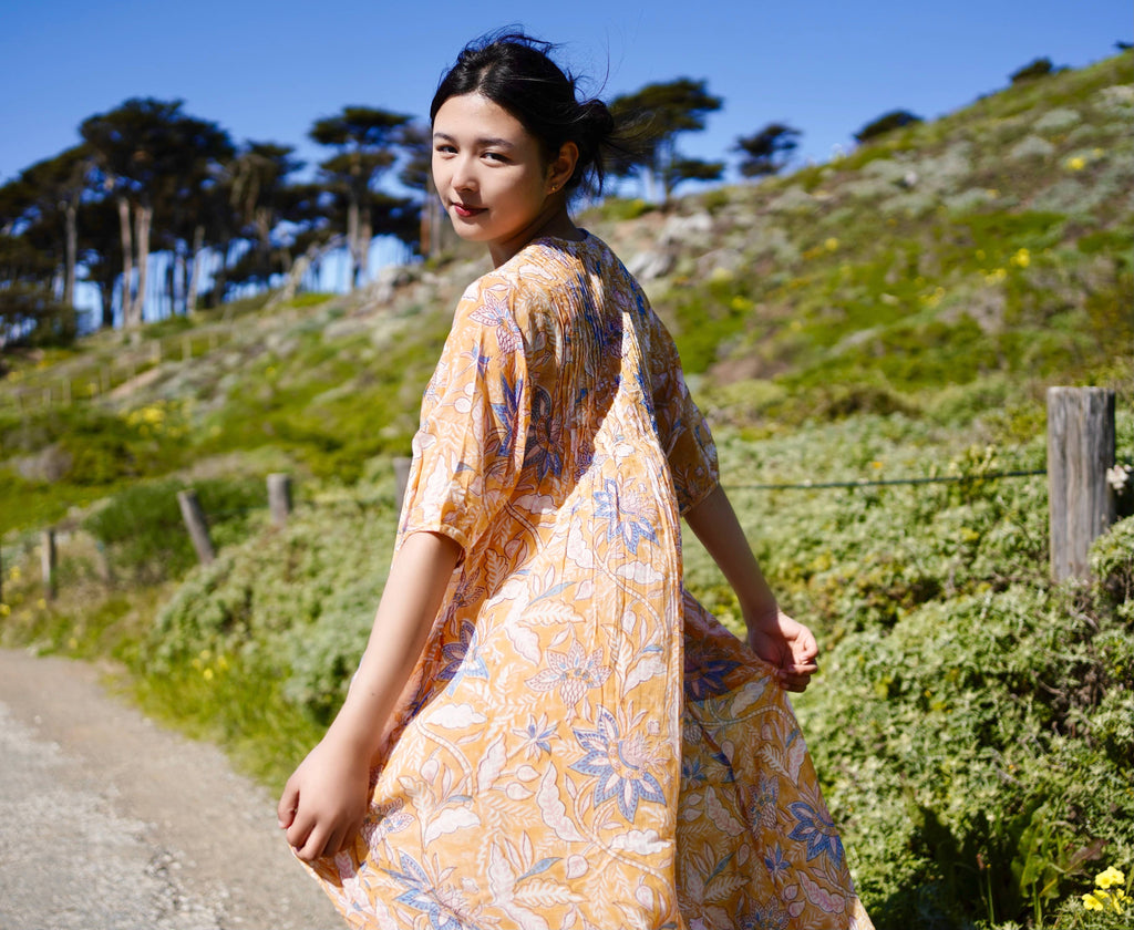 Skye Dress Mustard