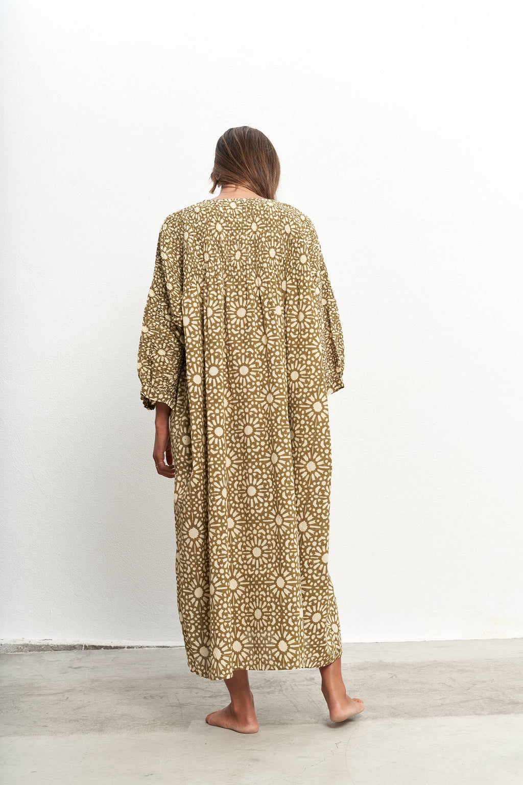 ELENA GREEN DRESS